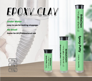 Kit de cola de resina de argila ep&oacute;xi para uso em reparos