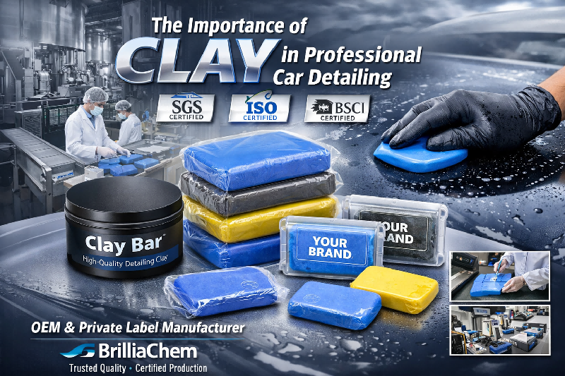 Важность глины в профессиональном детейлинге автомобилей